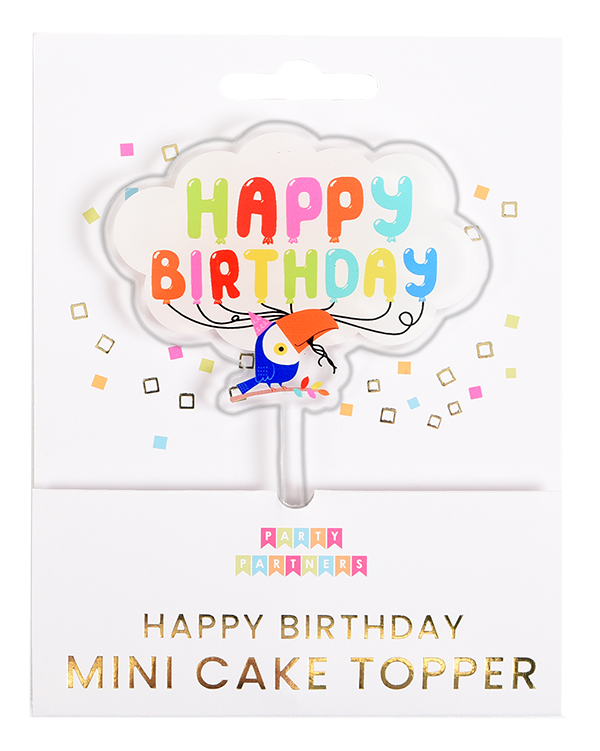 Mini Cake Topper - Toucan